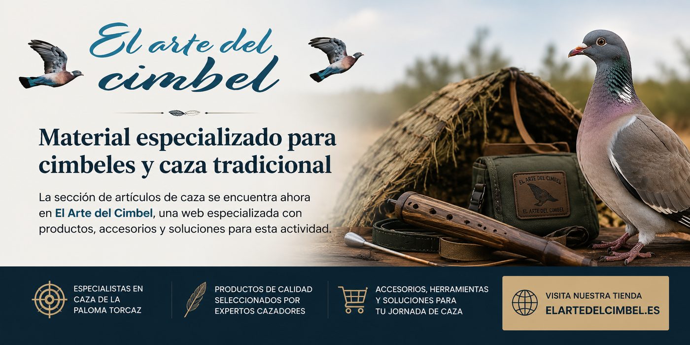 El Arte del Cimbel — material especializado para cimbeles y caza tradicional: productos, accesorios y soluciones. Visite elartedelcimbel.es