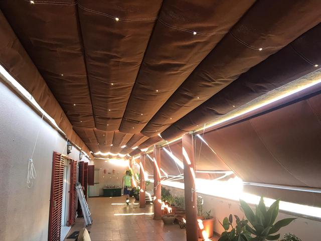 Toldo de palillería