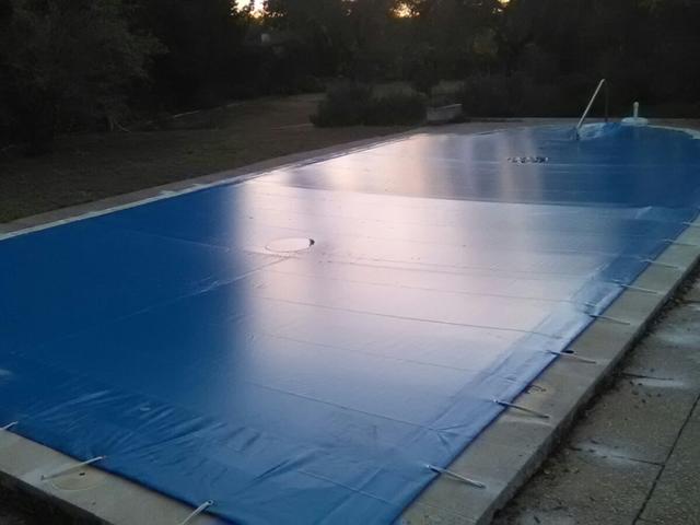 Lona para cubrir piscina